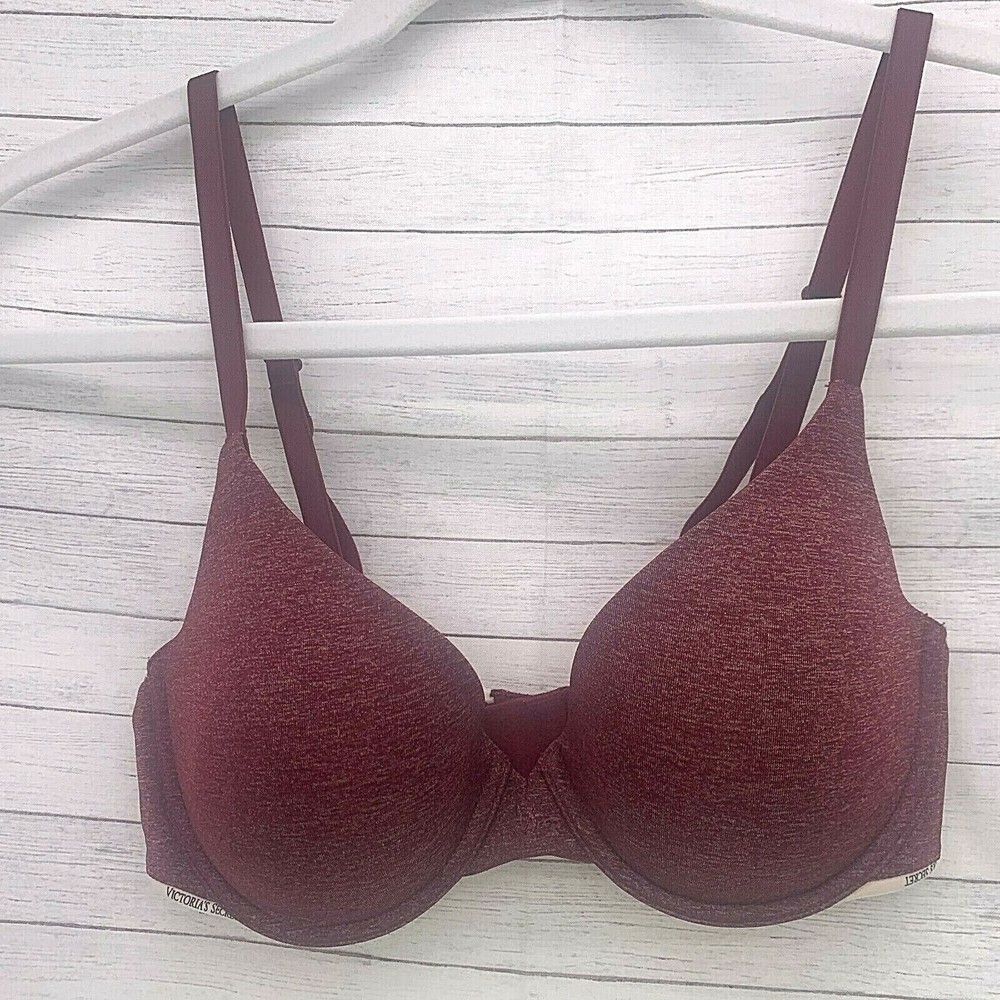 Victorias Secret Womens Uplift Semi Demi Bra Convertible Straps Size 32C
